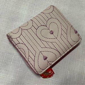 Betsy Johnson Luv Betsy Pink Quilted bi fold Women's Wallet